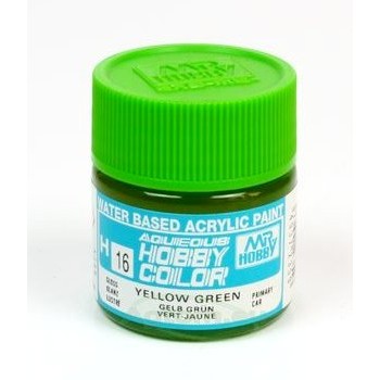 Mr Hobby Aqueous color H-016 Yellow Green 